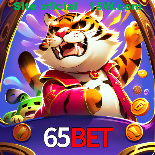 Imagem promocional da 65Bet mostrando a plataforma e suas vantagens